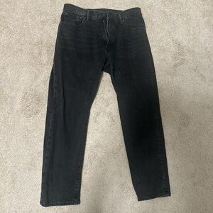 GAP straight leg cropped jeans